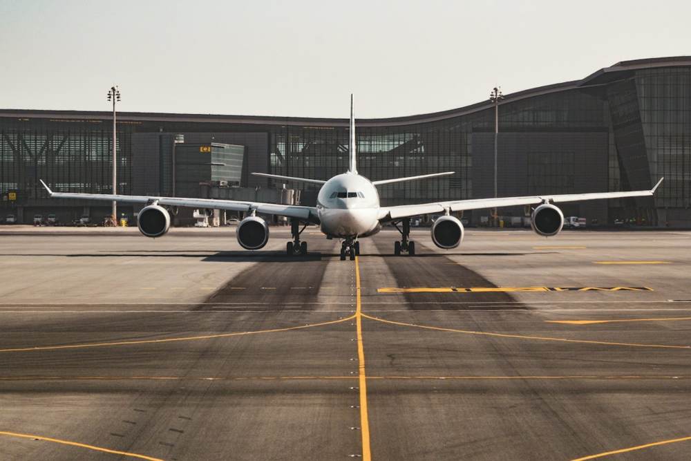 Aircraft at the gate